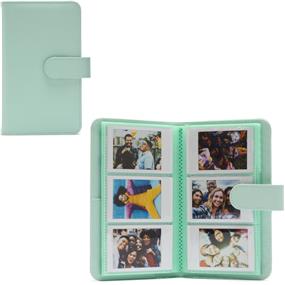 Fujifilm Instax Mini Album (Mint Green) | Lightweight & Durable | Hold up to 108 Instax Mini Prints | Magnetic Closure