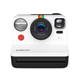 Polaroid Now i-Type Instant Camera Gen 2 (Black & White) | Autofocus 2-lens System | Double Exposure | Self-Timer | Internal Rechargeable Battery | Wrist Strap & USB-C Cable Included | Works with Polaroid i-Type and 600 Film