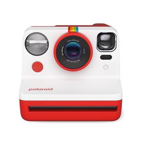 Polaroid Now i-Type Appareil photo instantané Gen 2 (Rouge) | Système de mise au point automatique à 2 objectifs | Double exposition | Retardateur | Batterie interne rechargeable | Dragonne et câble USB-C inclus | Fonctionne avec Polaroid i-Type et 600 Film
