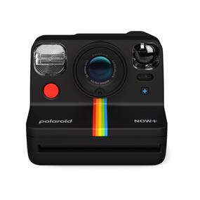 Polaroid Now+ 2e génération Everything Box (Noir) | Système de mise au point automatique à 2 objectifs | Double exposition | Retardateur | Batterie interne rechargeable | Dragonne et câble USB-C inclus | Fonctionne avec les films Polaroid i-Type et 600