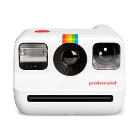 Polaroid Go Generation 2 Instant Camera (White) | Smallest Instant Camera In The World | Selfie Mirror | Self-Timer | Double Exposure | Large F9-F42 Aperture | Internal Rechargeable Battery | Wrist Strap & USB-C Cable Included