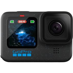 GoPro HERO12 Black Sports & Action Camera | 5.3K60 + 4K120 | HyperSmooth 6.0 Video Stabilization | HDR Photo + Video | Versatile 8:7 Aspect Ratio | Waterproof 33 ft
