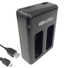 Bower Xtreme Dual Rapid Battery Charger for GoPro HERO 5 Black