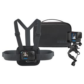 GoPro Sports Kit | Accessory Bundle | Includes Chesty + Handlebar/Seatpost/Pole Mount + Case