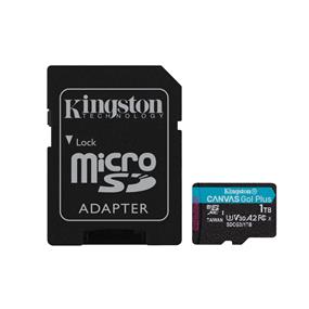 KINGSTON Canvas Go! Plus 1TB microSDXC A2 C10 V30, Up to 170MB/s  - Micro SD Card w/ Adapter (SDCG3/512GBCR)