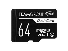 TeamGroup Dash 64GB microSDXC UHS-I/U1 Class 10 Memory Card with Adapter, SpeedUP to 80MB/s Read, 15 MB/s Write (TDUSDX64GUHS03)(Open Box)