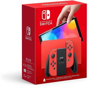 Nintendo Switch (OLED Model) Console - Mario Red Edition