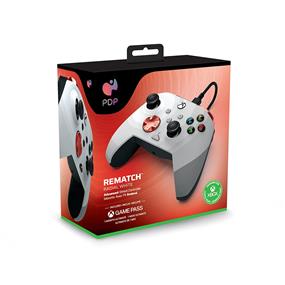 PDP REMATCH Advanced Wired Controller for Xbox Series X|S, Xbox One, Windows 10/11 - Radial White