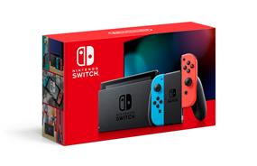 Nintendo Switch™ Console with Neon Red and Blue Joy-Con™