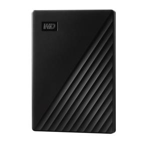 WD 1TB My Passport Portable Hard Drive with password protection and auto backup software – Black (WDBYVG0010BBK-WESN)