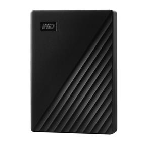 WD 4TB My Passport Portable Hard Drive with password protection and auto backup software Black (WDBPKJ0040BBK-WESN)