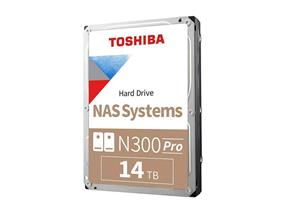 Toshiba N300 Pro 14TB NAS Internal Hard Drive 7200RPM  SATA 3.0(HDWG51EXZSTB)