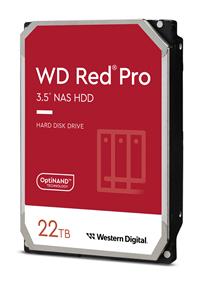 WD Red Pro 22TB Hard Drive 7200rpm SATA 3.5" Internal  5 Year Warranty (WD221KFGX)(Open Box)