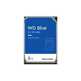 WD Blue 6TB Desktop Hard Disk Drive - SATA 6 Gb/s 256 MB Cache 3.5 Inch - WD60EZAZ