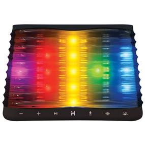 iHOME iBT751 - Color Changing Bluetooth Stereo Speakers | Disco Lighting | Siri and Google Assist | Melody Voice Powered Personal Music Assistant(Open Box)