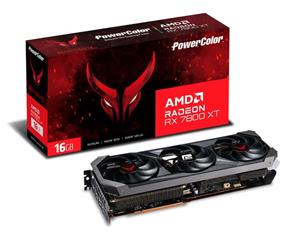 POWERCOLOR Red Devil AMD Radeon RX 7800 XT 16GB GDDR6 (RX7800XT 16G-E/OC) (1A1-G00402300G)(Open Box)