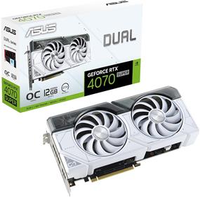 ASUS DUAL GeForce RTX 4070 SUPER WHITE OC 12GB GDDR6X DUAL-RTX4070S-O12G-WHITE