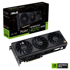 ASUS ProArt GeForce RTX 4070 Ti SUPER OC Edition 16GB GDDR6X Graphics Card  PROART-RTX4070TIS-O16G