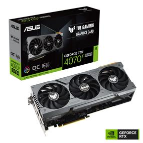 ASUS TUF Gaming GeForce RTX 4070 Ti SUPER OC PCIe 4.0, 16Go GDDR6X TUF-RTX4070TIS-O16G-GAMING