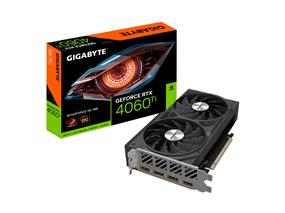 GIGABYTE GeForce RTX 4060 Ti WINDFORCE OC 16G Graphics Card, 2x WINDFORCE Fans, 16GB 128-bit GDDR6, GV-N406TWF2OC-16GD