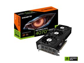 GIGABYTE GeForce RTX 4070 Ti SUPER WINDFORCE OC 16G, 3 ventilateurs WINDFORCE, 16 Go 256 bits GDDR6X, GV-N407TSWF3OC-16GD