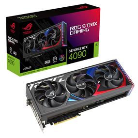 ASUS ROG Strix GeForce RTX 4090 Gaming Graphics Card (PCIe 4.0, 24GB GDDR6X, HDMI 2.1a, DisplayPort 1.4a) ROG-STRIX-RTX4090-24G-GAMING