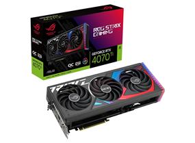 ASUS ROG Strix GeForce RTX 4070 Ti OC Gaming Graphics Card (PCIe 4.0, 12GB GDDR6X, HDMI 2.1a, DisplayPort 1.4a) ROG-STRIX-RTX4070TI-O12G-GAMING