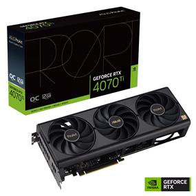 ASUS ProArt GeForce RTX 4070 Ti 12GB OC Edition GDDR6X Graphics Card PCIe 4.0, 12GB GDDR6X, DLSS 3, HDMI 2.1a, DisplayPort 1.4a - PROART-RTX4070TI-O12G