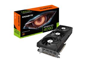 GIGABYTE GeForce RTX 4090 WINDFORCE V2 24G 3 slot slim design, 3x WINDFORCE Fans, 24GB 384-bit GDDR6X, GV-N4090WF3V2-24GD