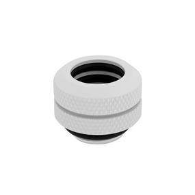 CORSAIR Fitting (hard tube),XF Hardline 4-pack (12mm OD compression; glossy white)(Open Box)