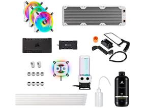 CORSAIR Hydro X Series iCUE XH305i RGB PRO Custom Cooling Kit - White