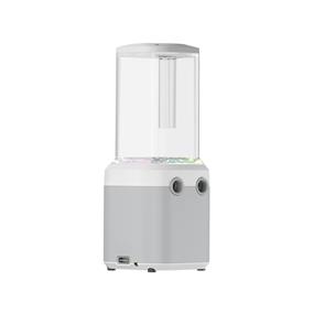 CORSAIR iCUE LINK XD5 RGB ELITE Pump-Reservoir Unit, White - D5 PWM Pump - Effortless iCUE Connectivity - 22 Addressable RGB LEDs - 440ml transparent reservoir – Metallic body