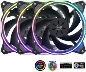 InWin Sirius Addressable RGB Triple Fan Kit 120mm High Performance Cooling Computer Case Fan