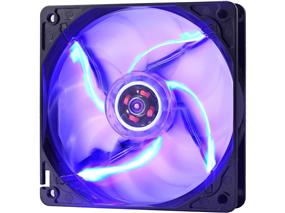 FRACTAL DESIGN Silent Series LL 120mm Sleeve Bearing Black/Clear with Blue LED Computer Case Fan