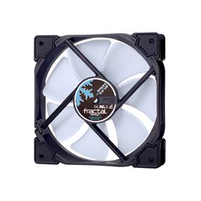 FRACTAL DESIGN Venturi HP-12 120mm High Pressure PWM Fluid Dynamic Bearing Black/White Radiator Optimized Computer Case Fan