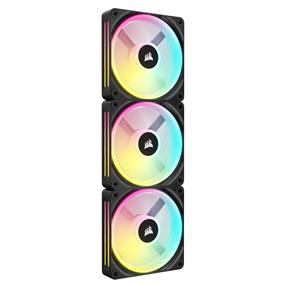 CORSAIR QX RGB Series, iCUE LINK QX120 RGB, 120mm Magnetic Dome RGB Fan, Triple Pack