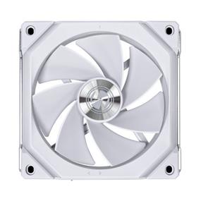 Ventilateur 120 mm avec lame inversée Lian Li Uni Fan SL V2, paquet de 1 - Blanc