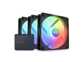 NZXT F120 RGB Core Case Fan Triple Pack, Black(Open Box)