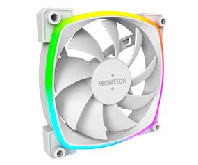 Montech AX 120 PWM Ventilateur de boîtier, Blanc