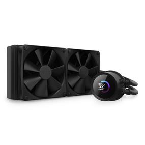 NZXT Kraken 240 - 240mm AIO liquid cooler w/ 1.54in. Display and Radiator Fans (Black)(Open Box)