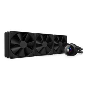 NZXT Kraken 360 - Refroidisseur de liquide AIO 360 mm avec 1,54 pouces. Ventilateurs d&#39;affichage et de radiateur (noir)