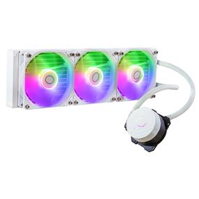 Cooler Master Refroidisseur liquide pour processeur Masterliquid ML360 Ccre ARGB v2, Blanc