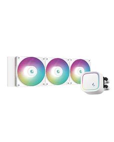 DeepCool LE720 360mm Radiator High-Performance 120mm ARGB Fans Liquid CPU Cooler, White(Open Box)