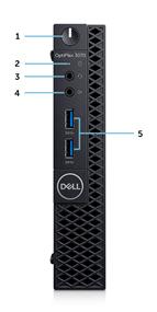 Dell OptiPlex 3070 Micro (Refurbished) Business Desktop Intel Core i5-9500T (up to 3.7GHz), Intel UHD 630 Graphics,16GB, 512GB SSD, Windows 10 Professional