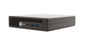 HP EliteDesk 705 G2 Mini (Refurbished) Business Desktop, AMD PRO A8-8600B (1.6 GHz), 16GB DDR3, 256GB SSD, USB Wi-Fi, Windows 10 Pro