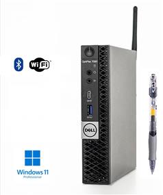 Dell OptiPlex 7060 Micro Refurbished Business Desktop, Intel Core i5-8500T  2.1GHZ, 32GB DDR4 RAM, 1TB SSD, WiFi, BT5.1 (Intel AC 9560) with Antenna, AC Included, Windows 11 Pro