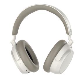 SENNHEISER ACCENTUM Plus Wireless Over-Ear Headphone, White | Adaptive Hybrid ANC