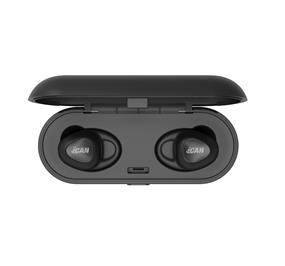 iCAN Bluetooth v5.0 True Wireless Stereo Earbuds (T9) 3hr/12hr Playback with Charging Case