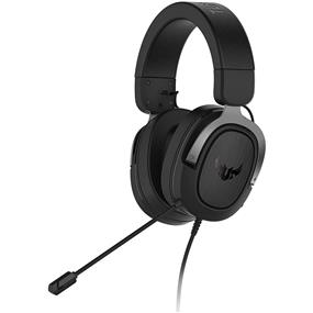 ASUS TUF H3 GUN METAL Gaming Headset with Cross-platform Compatibility with 3.5mm connectors (TUF GAMING H3 GUN METAL)