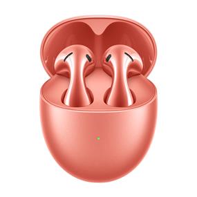 HUAWEI FreeBuds 5 True Wireless Earbuds, Coral Orange | Bluetooth with Noise Cancelling | Curved In Ear Headphones with Optimal Fit | Ultra Magnetic Driver with Punchy Bass | Long Battery Life | IP54 Dust- & Splash-Resistant | Hi-Res Certified